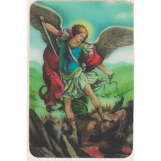 Bulk Saint Michael - Holographic 3D Cards