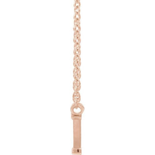 14K Rose God is Greater than the Highs & Lows 16" Necklace