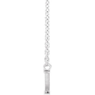Sterling Silver God is Greater than the Highs & Lows 16" Necklace