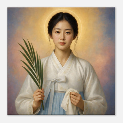 St. Barbara Ch'oe Yong-i - Devotional Canvas