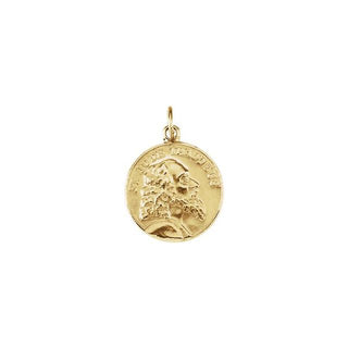 14K Yellow 15 mm Saint Jude Thaddeus Medal