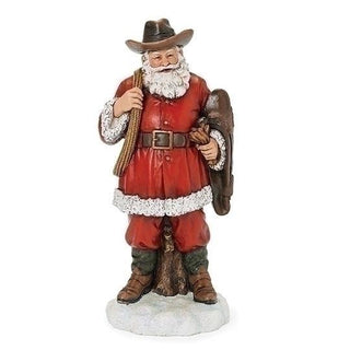 16-Inch Cowboy Santa Figure Joseph's Studio