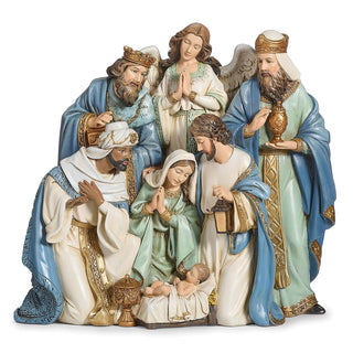 8.5-Inch Nativity Figure Blue Colorway