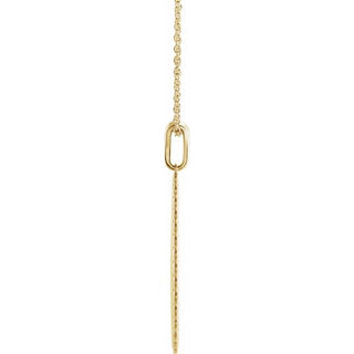 14K Yellow Trust in The Lord 16-18" Necklace