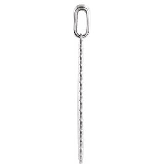 Sterling Silver Trust in The Lord Pendant 