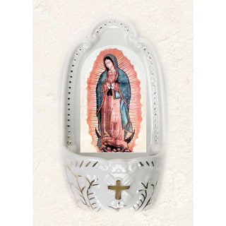 Lady of Guadalupe Holy Water Font