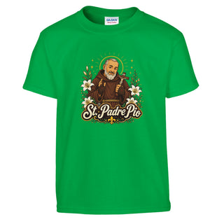 St. Padre Pio Kids T-Shirt - view 9
