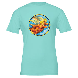 Two Flying Angels Medallion T-Shirt - view 2