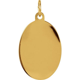 14K Yellow 19x13.5 mm St. Anthony of Padua Medal