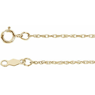 1.25 mm Rope Chain 