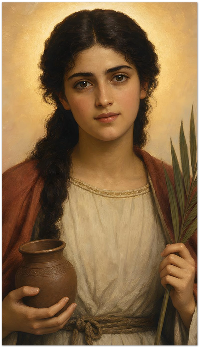 St. Rufina of Seville Holy Cards