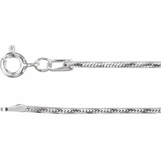 16 Inch Polished Sterling Silver Ch443 240238 P