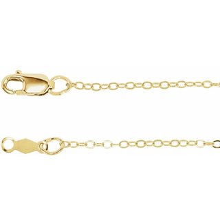 16 Inch Cable Chain With Lobster Clasp Sterling Silver Ch465 60001 P
