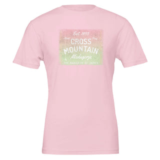 'Cross Mountain' Medjugorje Pastel T-Shirt - view 6