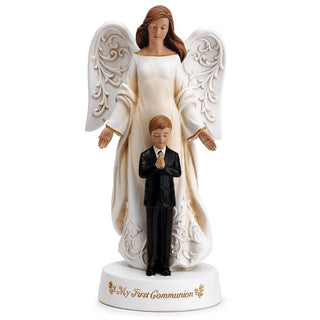 7.5-Inch Jesus With Girl Musical Communion With U - View 4