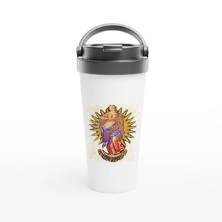 'Clothed with the Sun' Virgin Mary Travel Mug