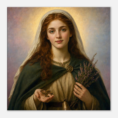 St. Gobnait - Devotional Canvas