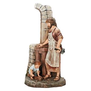 12.75-Inch Carpenter's Apprentice Figure - View 2