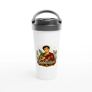 St. Sebastian Anime Style Travel Mug