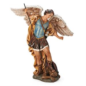 18.75-Inch St Michael Figure Renaissance Collection - View 2