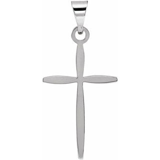 Platinum Cross Pendant