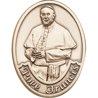 Gold Finish Pope Francis Visor Clip