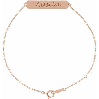 18K Rose Gold-Plated Sterling Silver Geometric 7-8" Bracelet