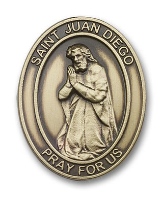 Gold Finish Juan Diego Visor Clip