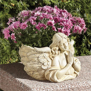 25.5-Inch St Francis With Horse Garden Statue - View 5