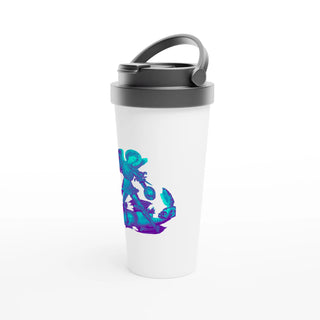 St. Michael and the Dragon Teal Travel Mug - view 3