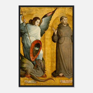 St. Michael and St. Francis Framed Print - view 13