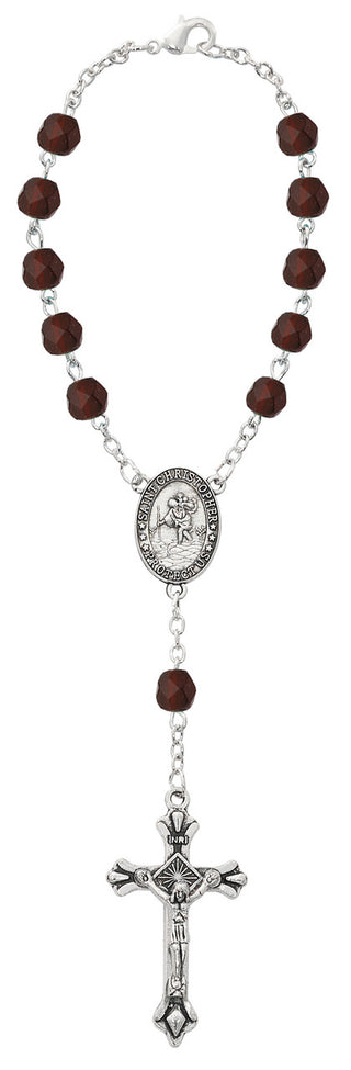 Garnet January Auto Rosary