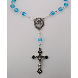 Aqua March Auto Rosary