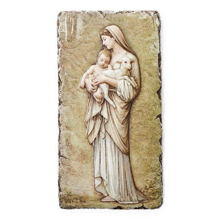 10-Inch Lady Of Grace Triptych Renaissance Collection - View 3