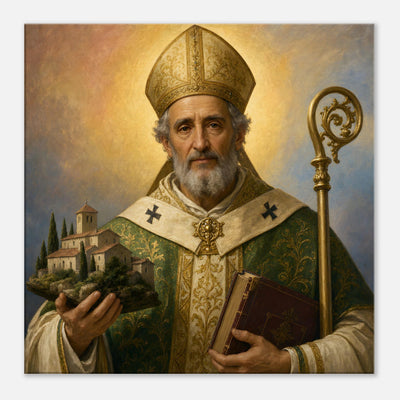 St. Honoratus of Arles - Devotional Canvas