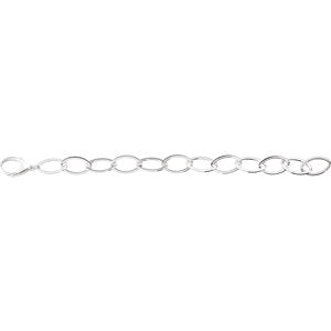 08-inch Polished - Sterling Silver