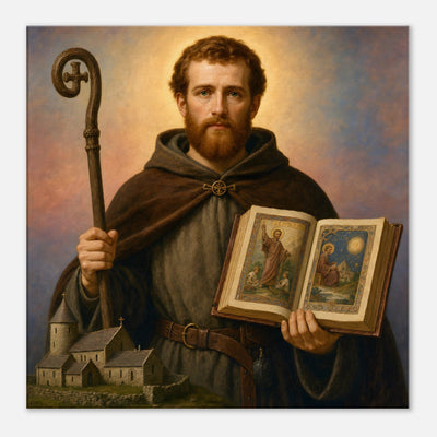 St. Fursey - Devotional Canvas