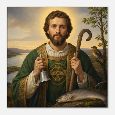 St. Kentigern Mungo - Devotional Canvas