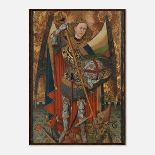 St. Michael the Archangel Gilded Framed Print - view 3