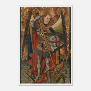 St. Michael the Archangel Gilded Framed Print - view 16