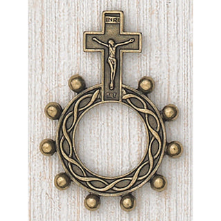 25-Pack - Finger Rosary-Brass