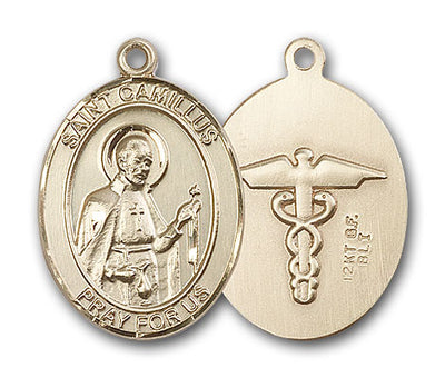 Gold-Filled St. Camillus of Lellis Pendant