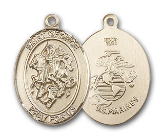 Gold-Filled Saint George Pendant