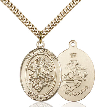 Gold-Filled St. George Pendant