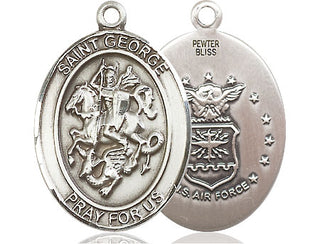 Pewter Saint George Air Force Medal