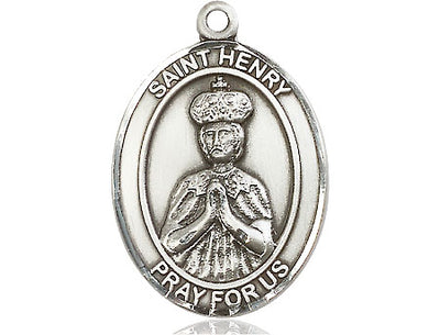 Pewter St. Henry II Medal | Large | Engravable