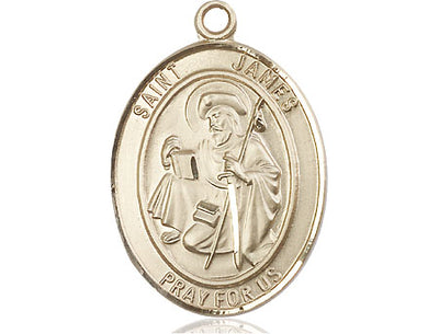 14kt Gold Filled St. James the Greater Medal | Large | Engravable