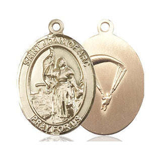 14kt Gold Filled Saint Joan of Arc Paratrooper Medal