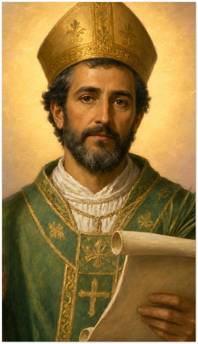 St. Valerius of Saragossa Holy Cards