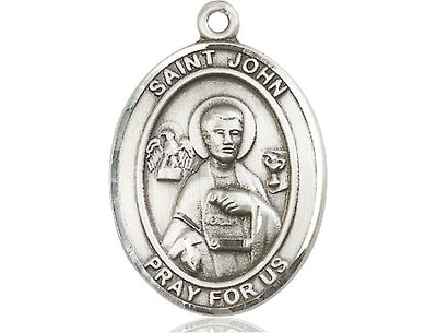 Pewter St. John the Apostle Medal | Large | Engravable
